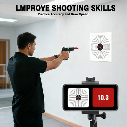 9mm 38SPL 22LR 12GA CAL177 7mm 6.5mm Training Bullet Bore Sight Voice Controlled Laser Dual-purpose for Training and Calibration