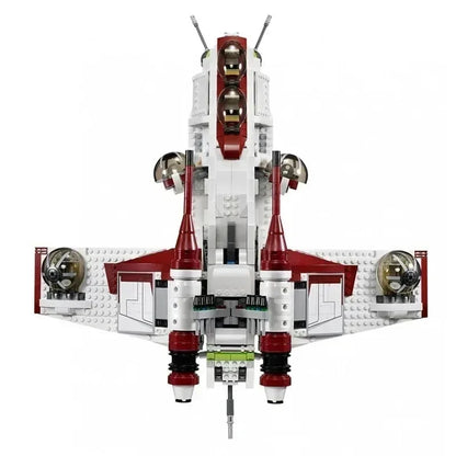 Hot Toys Star 1228pcs Plan Republic Dropship Gunship Building Blocks Bricks WARS 75021 Toys for Children Birthday Gift