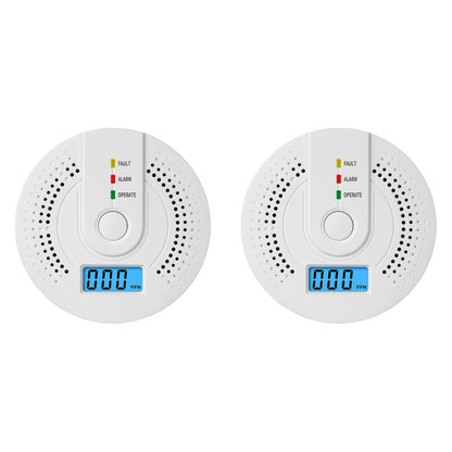 Digital Carbon Monoxide Detector CO Alarm Detector with LED Indicator High Sensitive Gas Detector Sound Warning Gas Leak Sensor