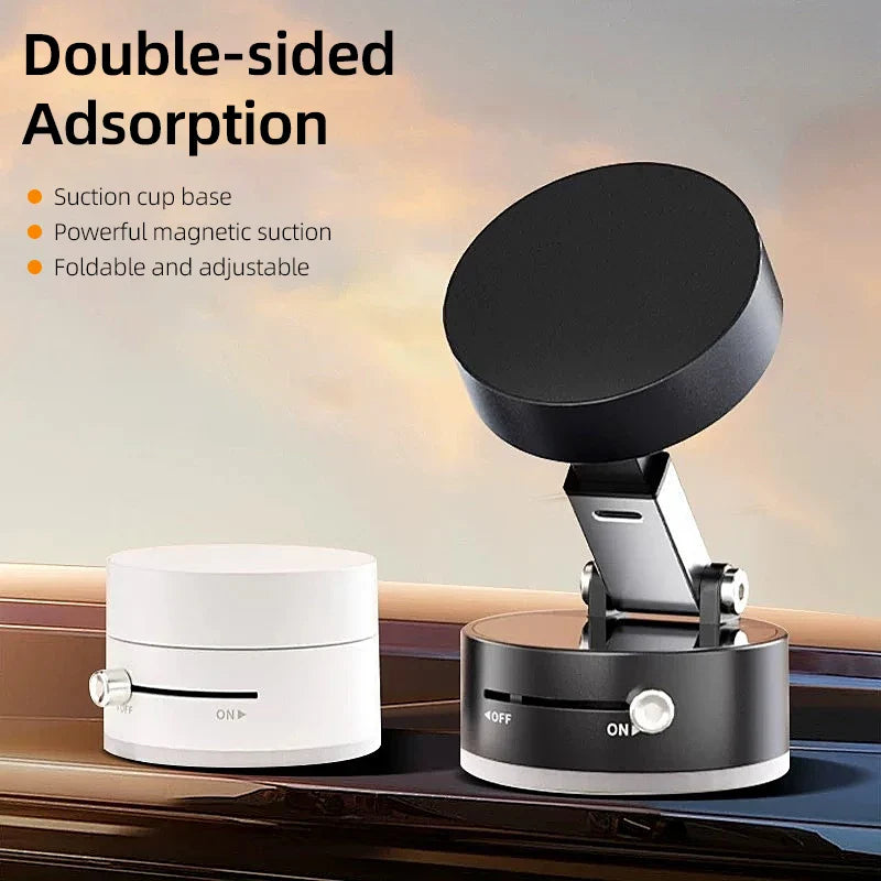 Universal Vacuum Magnetic Suction Cup Folding Swivel Stand Double-sided Suction Cup Vacuum Swivel Stand Mobile Phone Holder