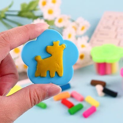 12 Boxes DIY Colorful Clay Handmade Plasticine Toy for Kids Birthday Party Favors Kindergarten Rewards Goodie Bag Pinata Fillers