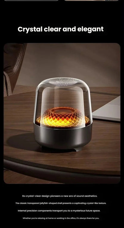 Glaze 5 Subwoofer Bluetooth 5.3 Audio Breathing Lamp Speakers Hi-Fi Acoustic Wireless Soundbar Portable Speaker for Home Theater