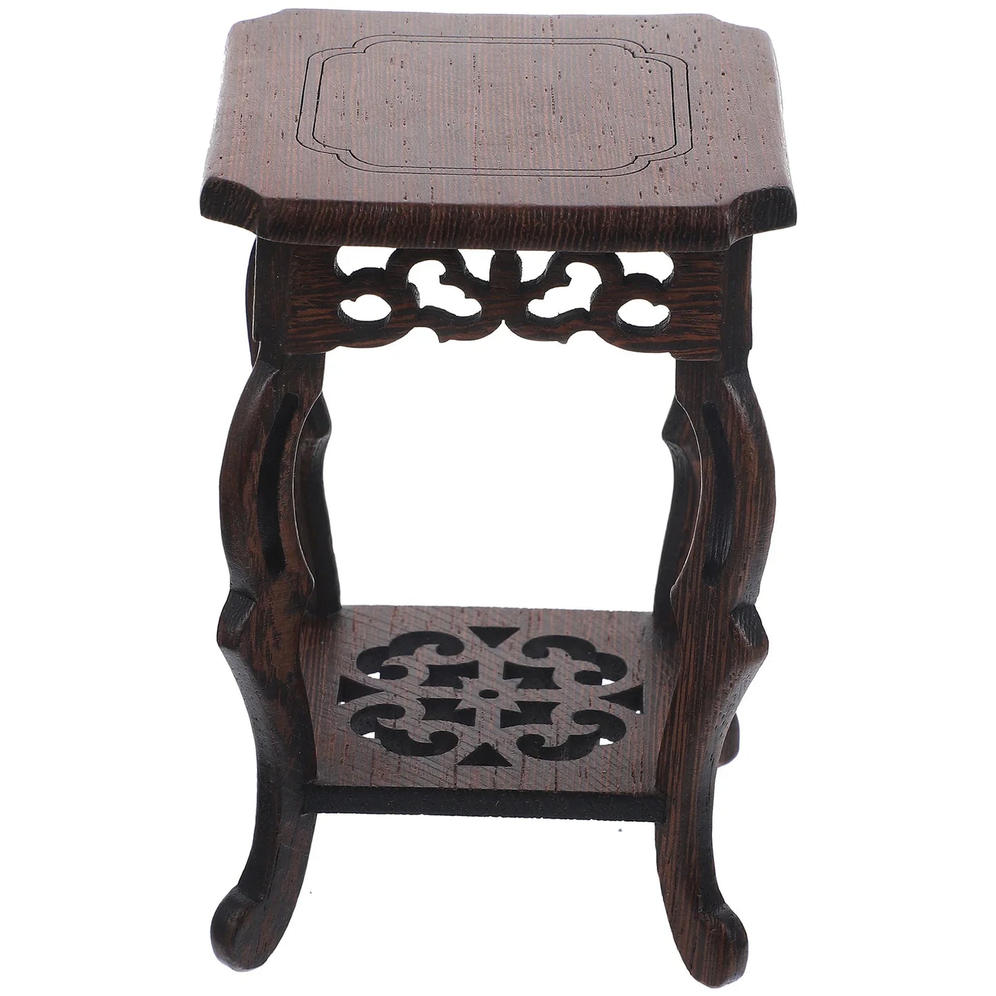 Wooden Plant Stand Holder Flower Pot Base Plant Stand Flower Pot Rack For Garden Patio Craft Ornament Base Basin