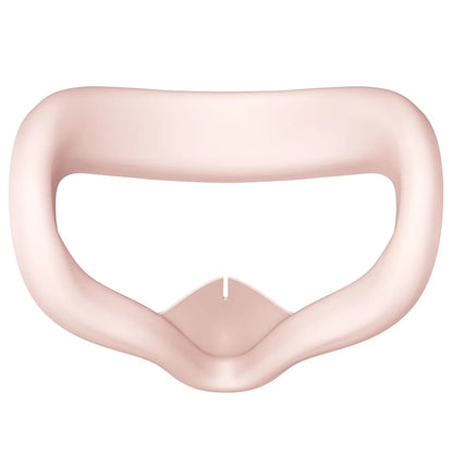 VR Silicone Face Cover for Oculus Quest 2 Accessories Face Pad Replacement Light-Thin VR Face Cushion for Meta Quest 2 VR Parts
