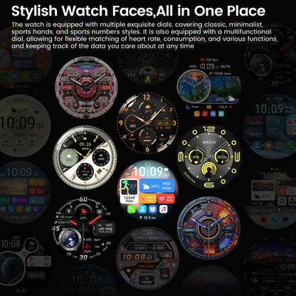 Smart Watch 5 Pro GPS NFC Smartwatch Men 360*360 AMOLED Screen Heart Rate Monitor Bluetooth Call IP67 Waterproof Men Smartwatch
