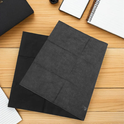 2pcs Black Transfer Reusable Tracing For Canvas Wood Fabric Black Carbon Transfer Tracing Paper Diy Art Craft Projects Copy