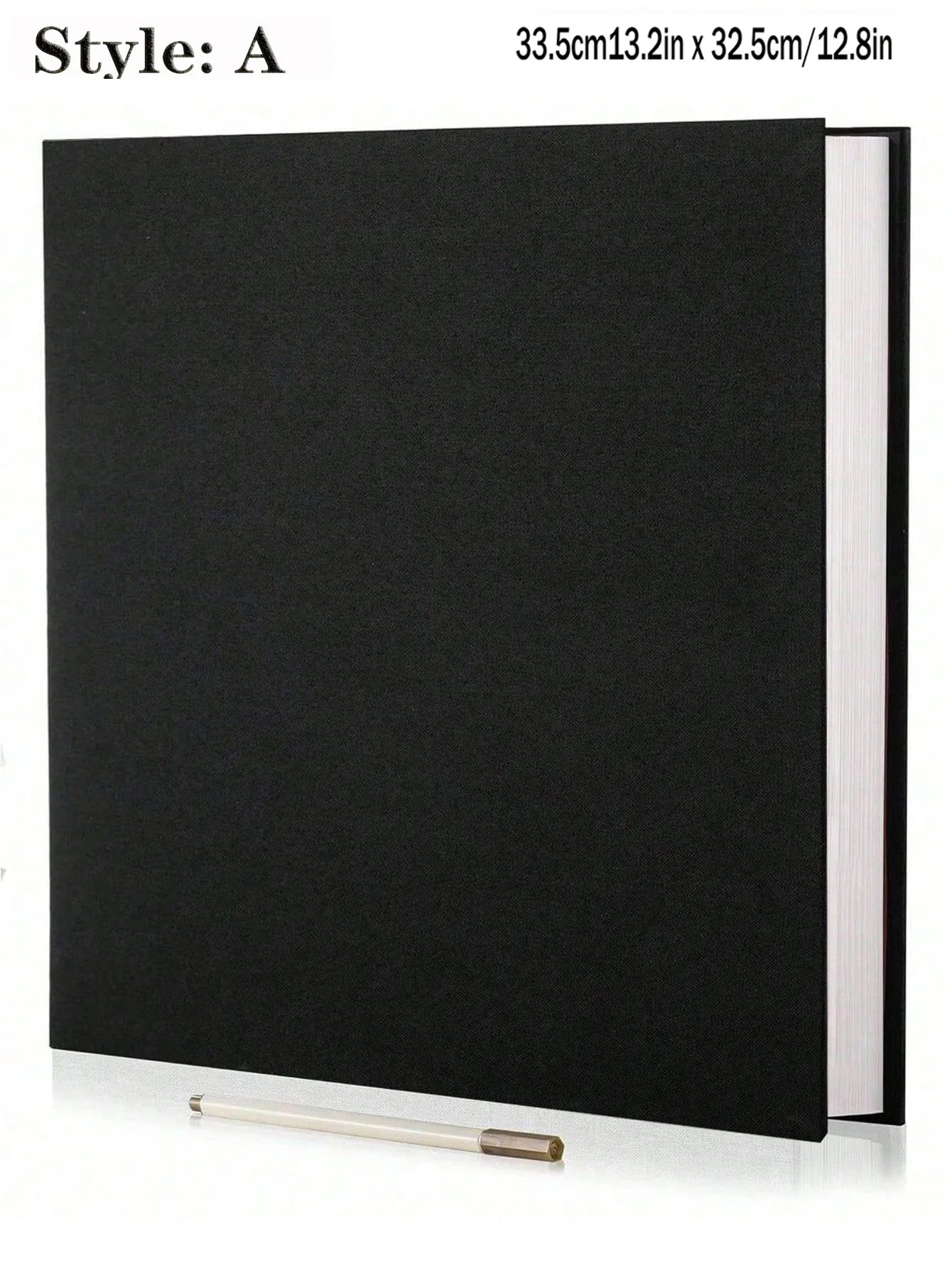 1pc Linen Photo Album Self Adhesive Scrapbook Album for 2x3 4x6 5x7 8x10 Pictures DIY Photo Book Birthday Gifts for Women Mom