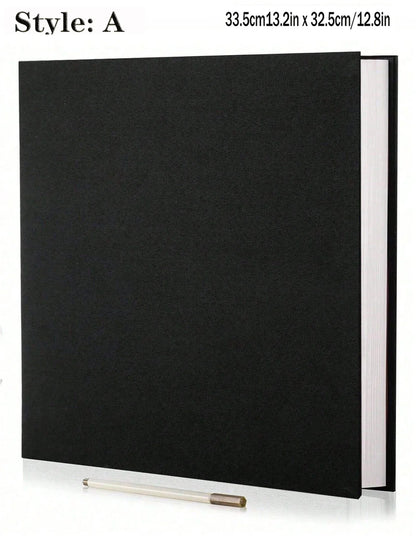 1pc Linen Photo Album Self Adhesive Scrapbook Album for 2x3 4x6 5x7 8x10 Pictures DIY Photo Book Birthday Gifts for Women Mom