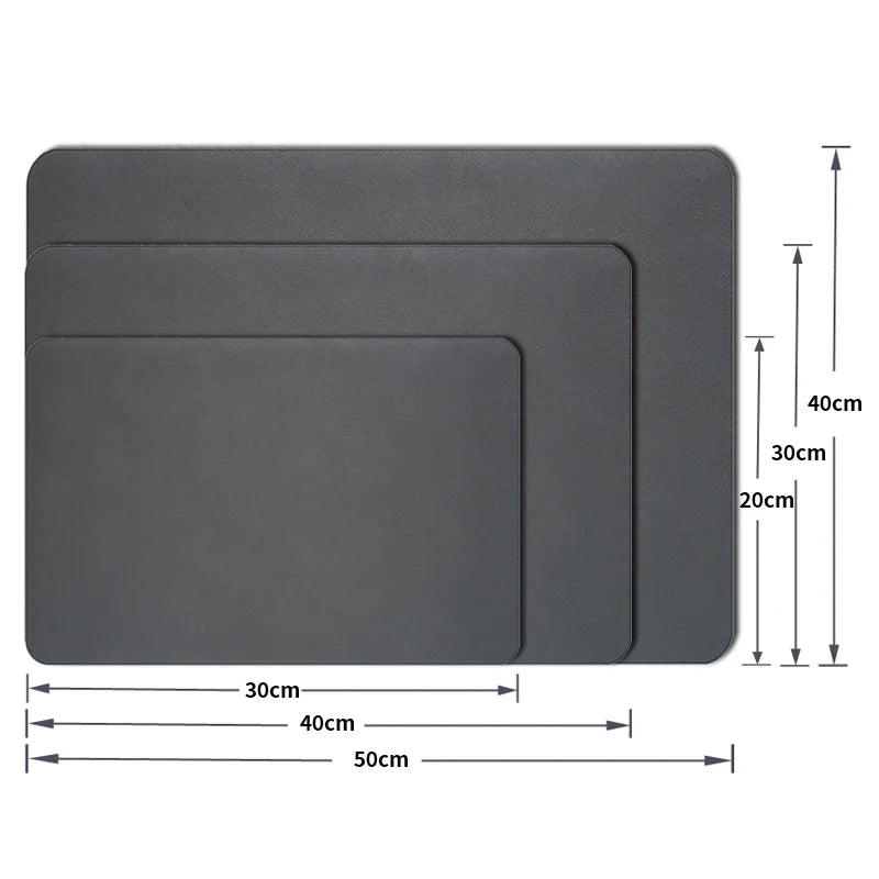 Super Absorbent Kitchen Tableware Impermeable Drainage Mat Heat Insulation Non-slip Pad Tableware Mats Coffee Dish Drying Mat
