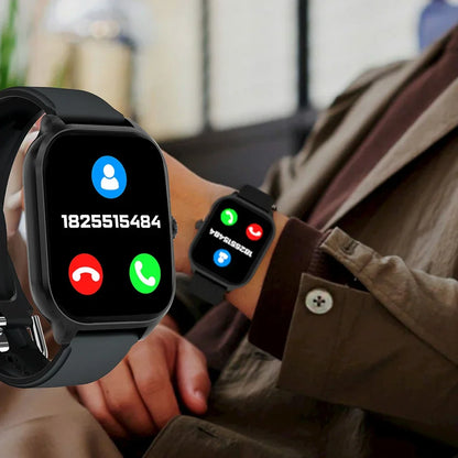 NEW 2.01'' Smartwatch Fitness Tracker Clock Sports Smartband Blood Pressure Monitor Smart Watches for Men Women IOS Android 2026