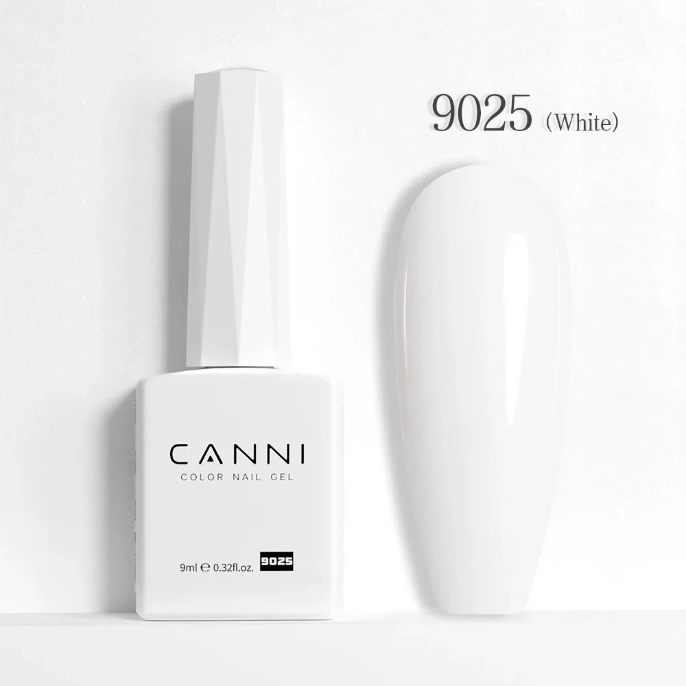 Canni Nail Gel Polish Jelly Nude Color HEMA FREE TPO FREE 9ml Transparent Semi Permanent Natural Nude French Nail Gel Lacquer