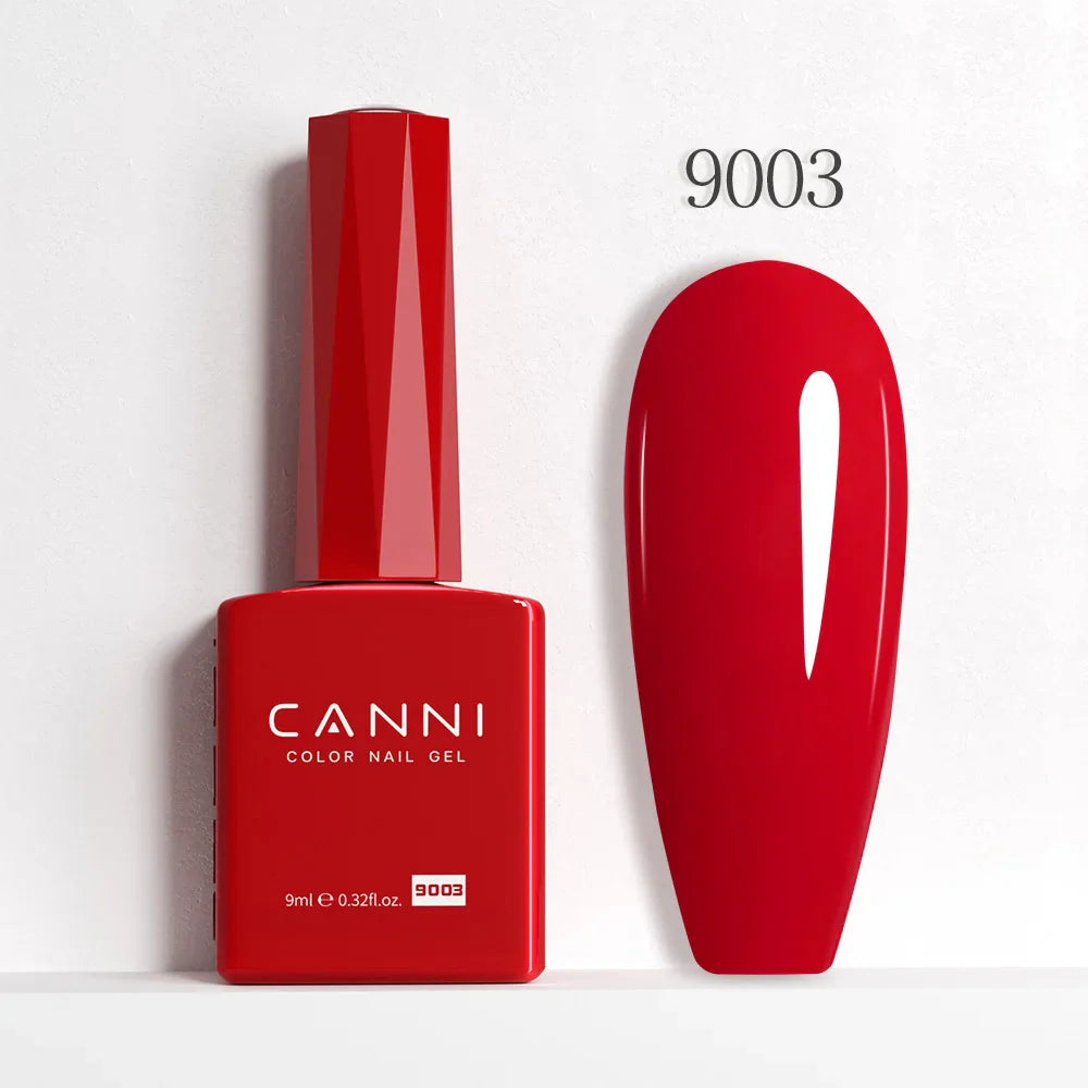 Canni Nail Gel Polish Jelly Nude Color HEMA FREE TPO FREE 9ml Transparent Semi Permanent Natural Nude French Nail Gel Lacquer