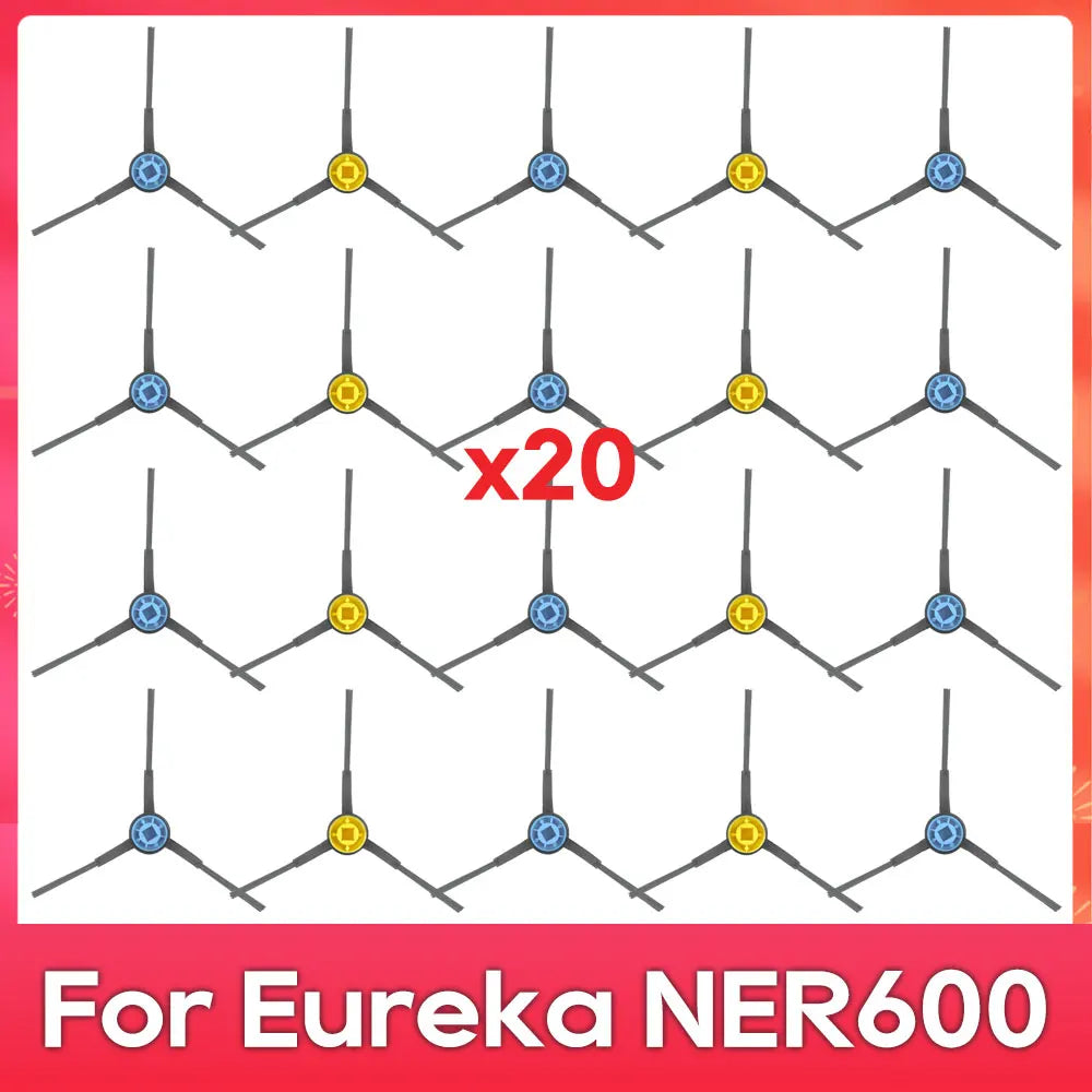 Fit For ( Eureka NER600 ) Roller Main Side Brush Hepa Filter Mop Rag Robot Vacuum Cleaner Spare Part Accessory Replacement Kit