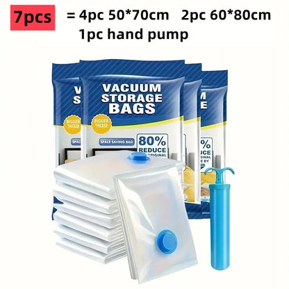 Vacuum storage bag space saving bag for clothes, mattresses, blankets, duvets, pillows, quilts, travel, moving