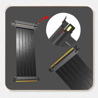 Riser Cable PCI For EXPRESS 16X Flexible Cable Card High Speed Extension Port Adapter Card PCIe 3.0 X16 Riser For GPU
