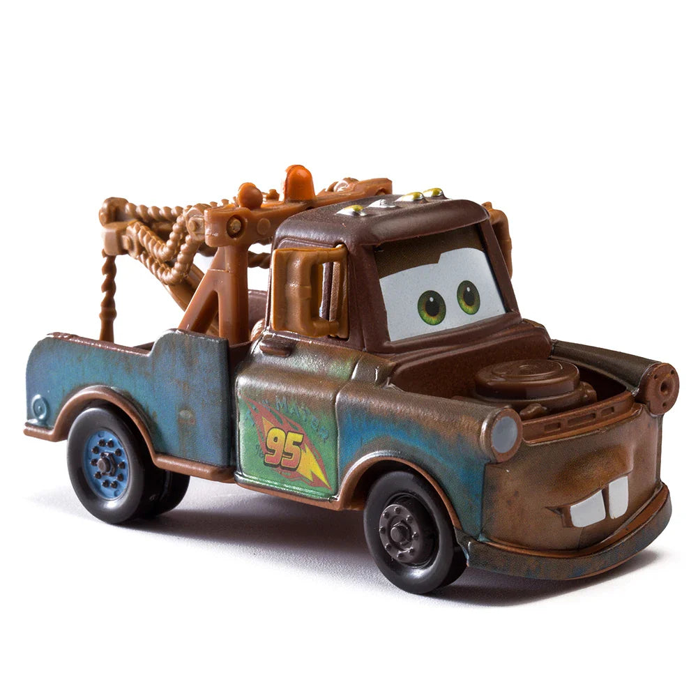 Cars toy Pixar Cars Toy Lightning McQueen Jackson Storm Mater Sally Sheriff 1:55 Diecast Model Car Toy Children Birthday Gift