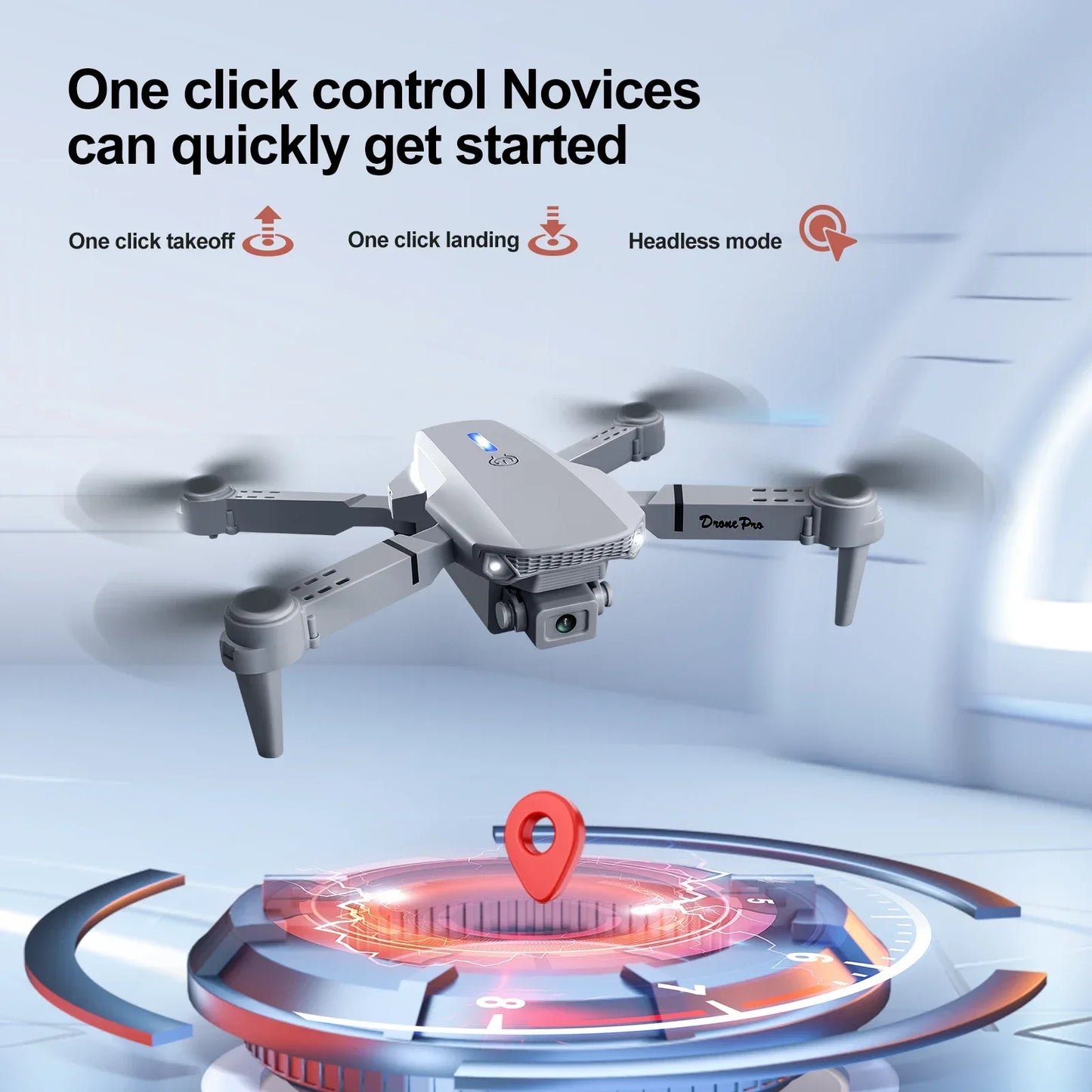 E88PRO Drone 8K 5G Professional HD Dual Camera Aerial Photography Remote Control Aircraft Quadcopter Toys 15000M 2025