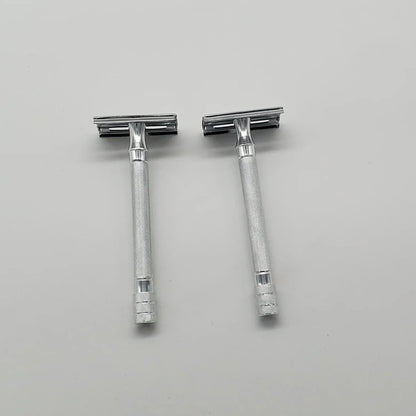 Double Edge Classic Mens Shaving Mild Hair Removal Shaver It With Small Brush Adjustable Safety Razor Face Razor
