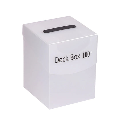Deck Trading Cards Box for 100+ Game Baseball Card Storage Box Playing Card Carrying Case for Family Party Games Supplies