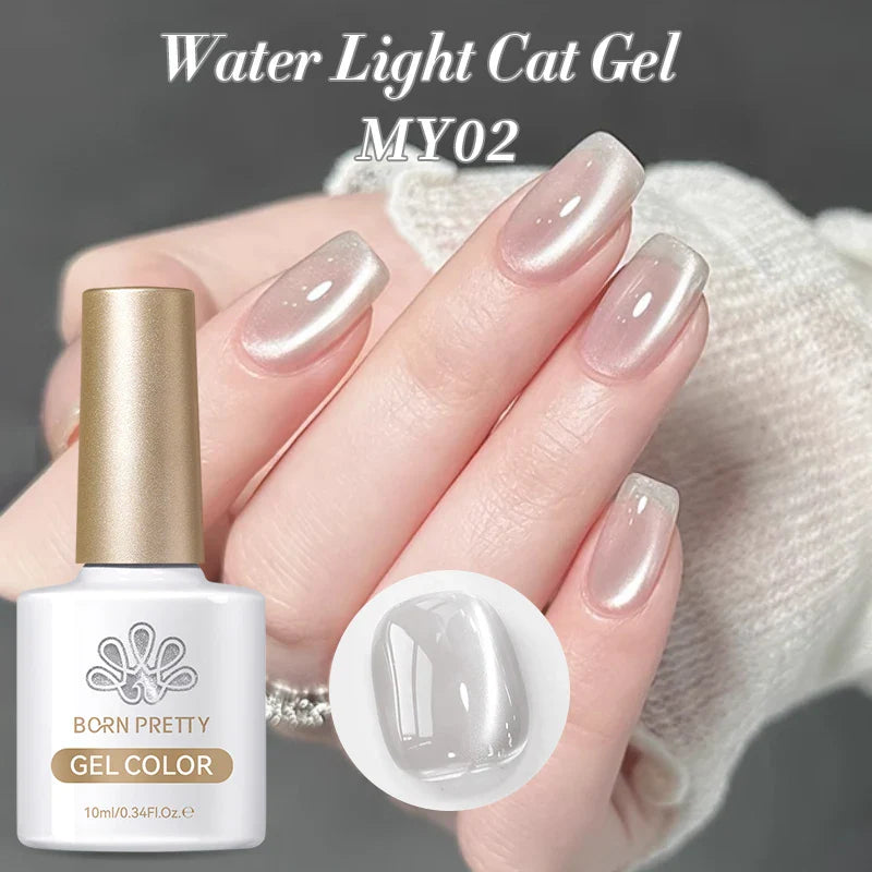 BORN PRETTY 10ml Brown Purple Black Red Cat Magnetic Gel Polish Manicure Soak Off UV Gel Nail Art Varnish Autunm Winter Nails