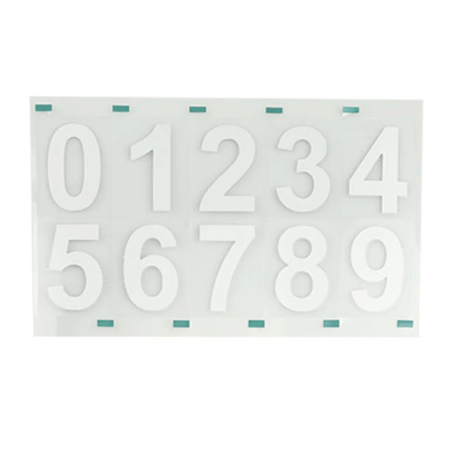 Waterproof Number Sticker Heat Resistant Self Adhesive Nanofilm Mailbox House Address Decals Sticker For Home Farmhouse Decor