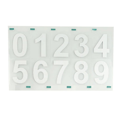 Waterproof Number Sticker Heat Resistant Self Adhesive Nanofilm Mailbox House Address Decals Sticker For Home Farmhouse Decor