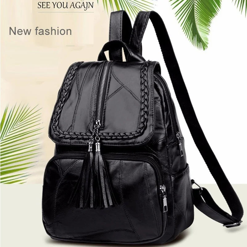Mini Men's Backpack Fashion Small Black Shoulder School Bag for Man Canvas Designer Waterproof Sports Travel Male Backpacks
