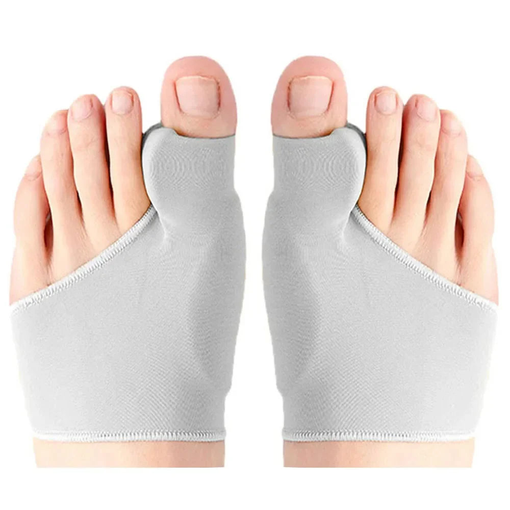 1Pair Toe Separator Hallux Valgus Bunion Corrector Hammer Toe Straightener Foot Pain Relief Orthopedic Pedicure Tools Foot Care