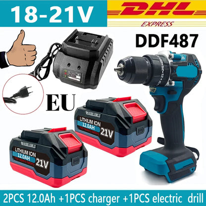 18V 21V 6.0 9.0 12.0Ah Rechargeable Lithium Battery For Makita 18v Power Tools Cordless Wrench Saw Drill Grinder Screwdriver .
