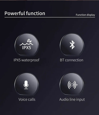 Speaker TG506 Portable Mini Wireless Soundbar Bluetooth 5.0 Outdoor Indoor HIFI Loudspeaker Support TF Card FM Radio Waterproof