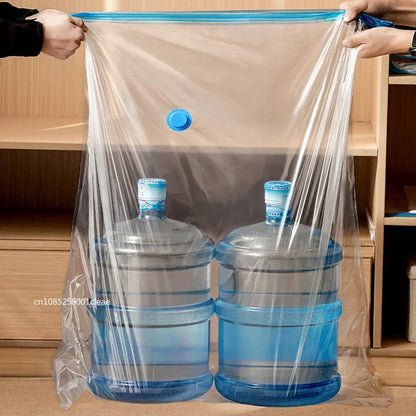 1-10pcs Thickened Vacuum Compression Bag,Transparent Quilt Vacuum Bags, Storage Bags, Household Clothing Storage and Sorting Bag