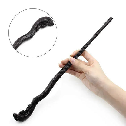 New Anime Cosplay Metal Core Magic Wand Harri Decoration Toy Accessories For Bacchetta Di Plastic Pottee Magic Stick
