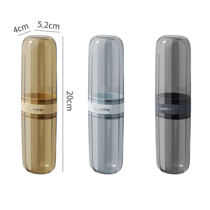 Portable Toothpaste Toothbrush Protect Holder Case Travel Camping Storage Box Protect Toothbrush Toothpaste from Dirt and Damage