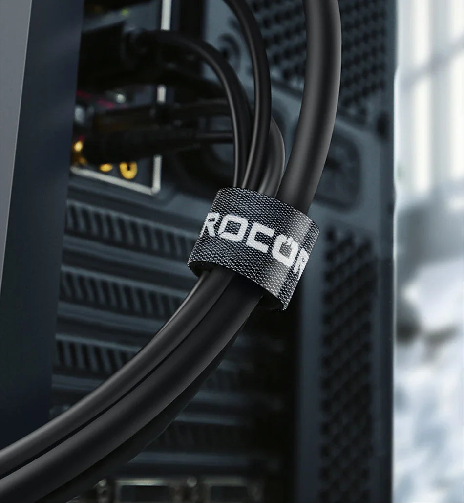 Rocoren Cable Organizer Wire Winder USB Cable Management Charger Protector For Phone Mouse Earphone Cable Holder Cord Protection