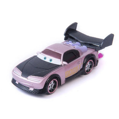 Cars toy Pixar Cars Toy Lightning McQueen Jackson Storm Mater Sally Sheriff 1:55 Diecast Model Car Toy Children Birthday Gift