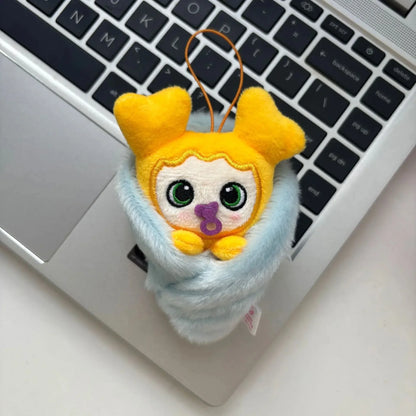 Around Korea Park Jihyo Hirai Momo Sun Chaeyoung Momo Lovely Pacifier Plush Doll Pendant Friend Birthday Holiday Small Gifts