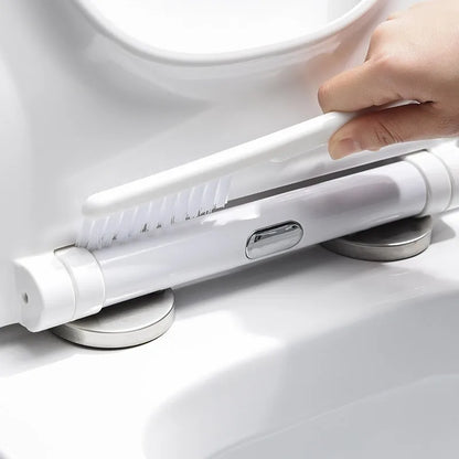 Toilet Brush with No Dead Corners, a Brush Tool for Household Toilet Washing, Wall Mounted Toilet Cleaning Set