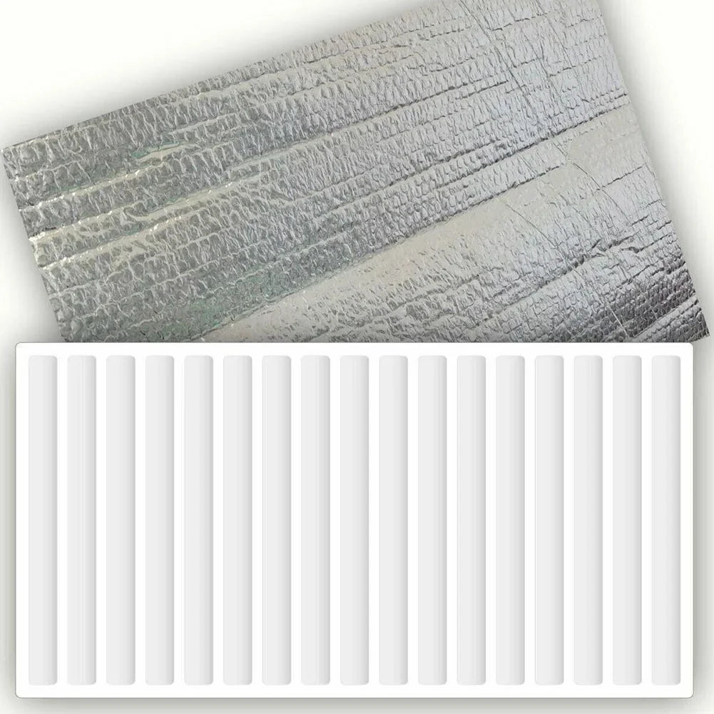0.6m By 1.2m Radiator Aluminum Foil Insulation Sheet Double Sided Reflective Heat Barrier For Walls And Floors