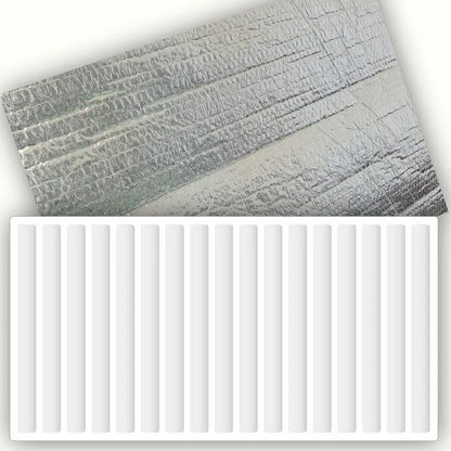 0.6m By 1.2m Radiator Aluminum Foil Insulation Sheet Double Sided Reflective Heat Barrier For Walls And Floors