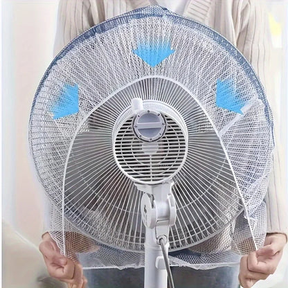 2PCS Universal Reusable Fans Cover Dustproof Net-Hand Wash and Machine Wash Available,Suitable for Bedroom,Kitchen,Living Room