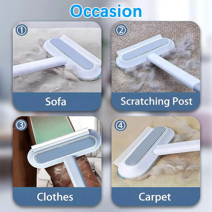 Pet Furniture Hair Remover,Suitable For Sofas,Carpets,Clothes, Bedding,Reusable And Washable Multifunctional Cleaning Brush ﻿