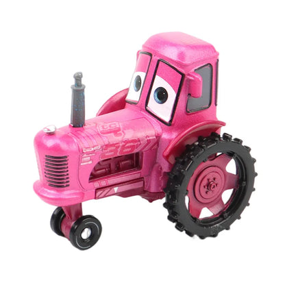 Cars Disney Pixar Cars Toy Lightning McQueen Jackson Storm Mater Sally Sheriff 1:55 Diecast Model Car Toy Children Birthday Gift