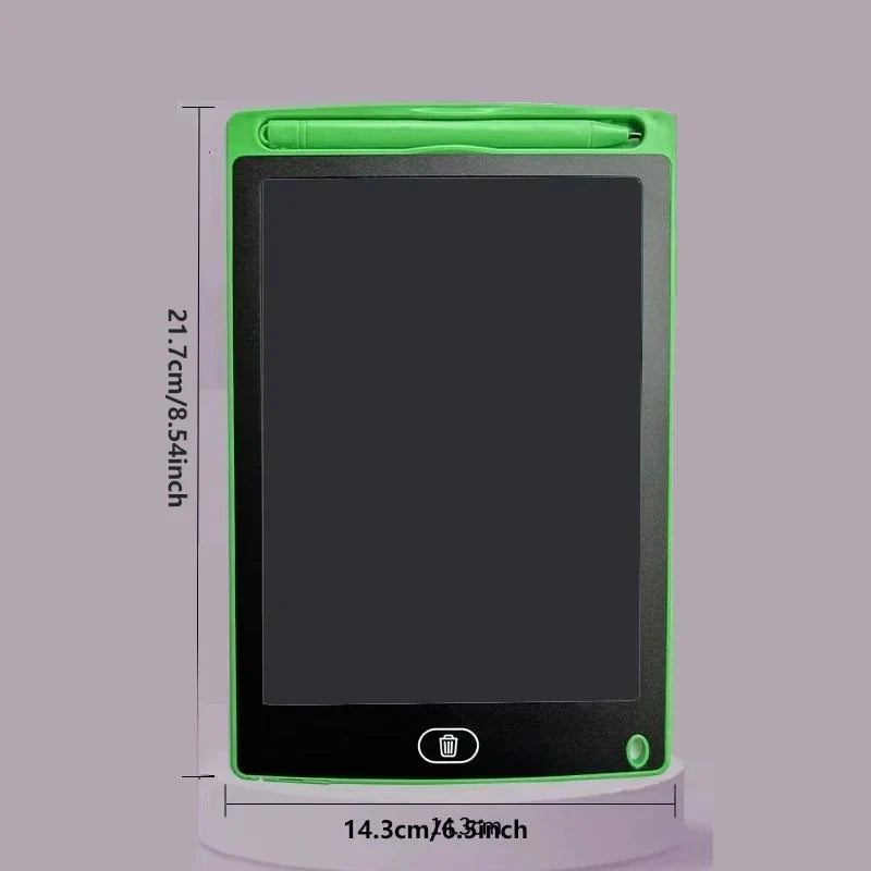 6.5/8.5/10/12 Inch LCD Drawing Tablet for Kids, Rechargeable Erasable Board with Pen, Travel Educational Toy Gift for Boys Girls