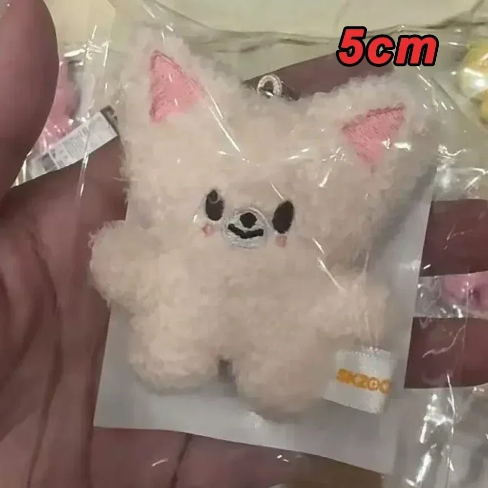 SKZOO Plush Keychain Plush Keychain Wolf Plush Toy Seoul FM Week Cloak Doll Magic School Kid Birthday Gift