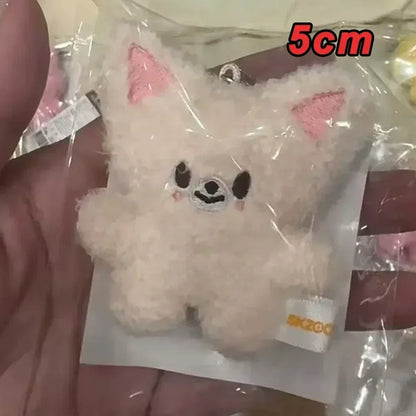 SKZOO Plush Keychain Plush Keychain Wolf Plush Toy Seoul FM Week Cloak Doll Magic School Kid Birthday Gift