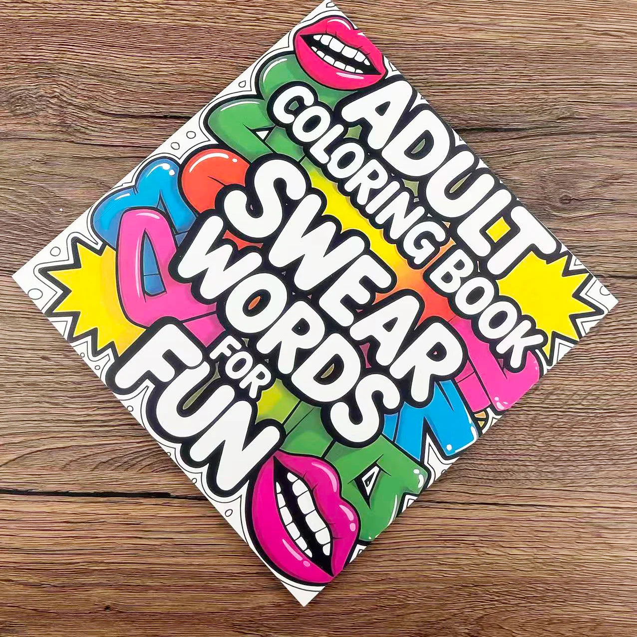 Adult Swear Word Coloring Book: Hilarious Profanity Designs for Stress Relief & Creative Expression Daily at Home