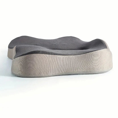 Memory Foam Seat Cushion Tailbone Sciatica Back Pain Relief Comfort Office Chair Car Seat Cushion Non-Slip Orthopedic MemoryFoam