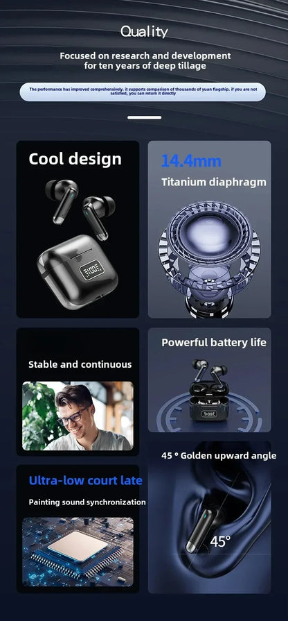 X89 Bluetooth headset Wireless Headphones Sport Earphones Waterproof Noise Reduction in-ear Wireless Earbuds With Mic