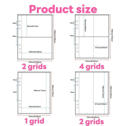 A5 Binder Photocards Cover Kpop Loose-leaf Collect Book Photo Cards Album Storage Book Stationery Birthday Gifts 포토카드 바인더