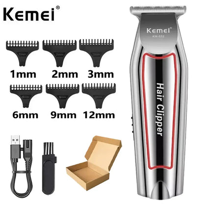 Kemei Hair Clipper Kit Men's Electric Shaver Hair Trimmer Machine Professional Hair Cutting Machine Km-2299 Km-032 Km-2024